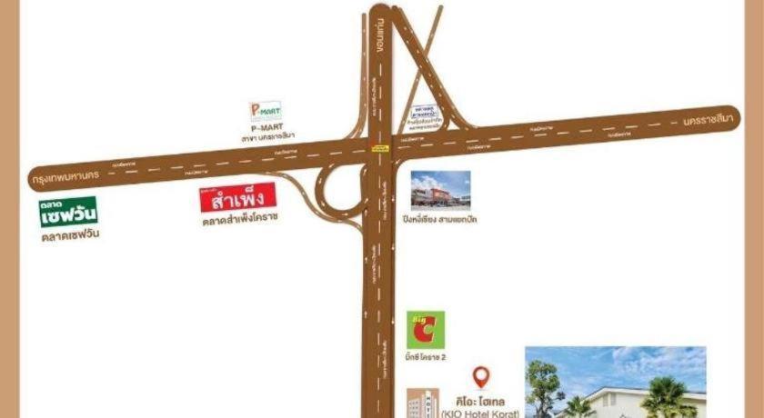 Kio Hotel Korat Nakhonratchasima Exterior foto